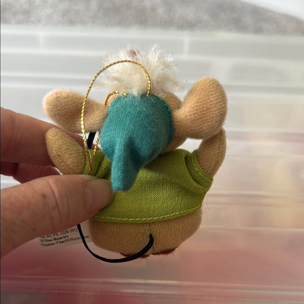 Plush Mouse Ornaments - Gus & Jaq - Picture 6 of 6